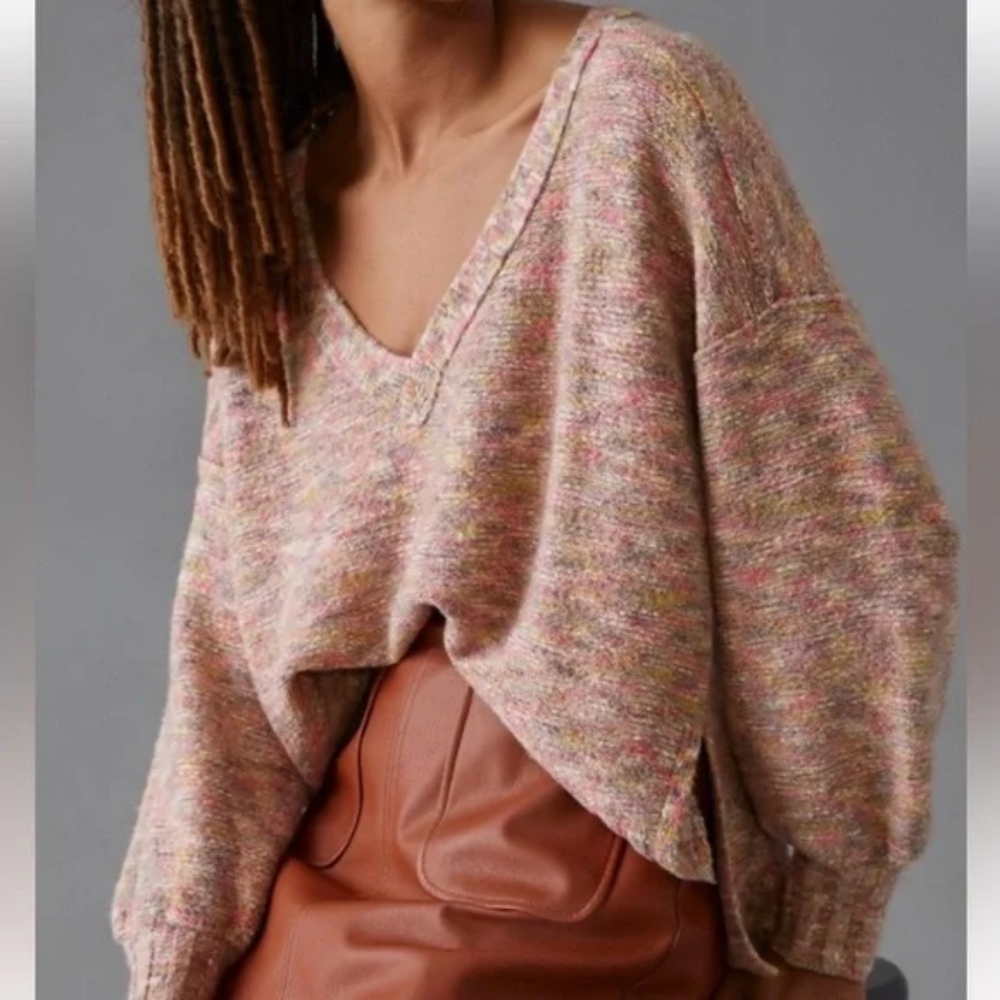 Women's Multicolor Knit Sweater